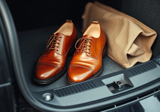 is a hot car bad for leather shoees