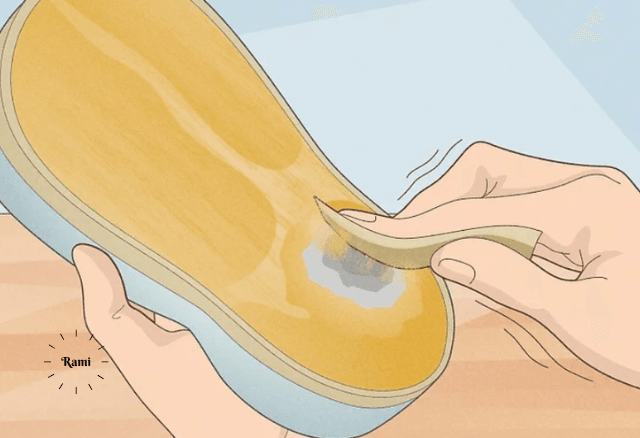 how to repair a shoe sole